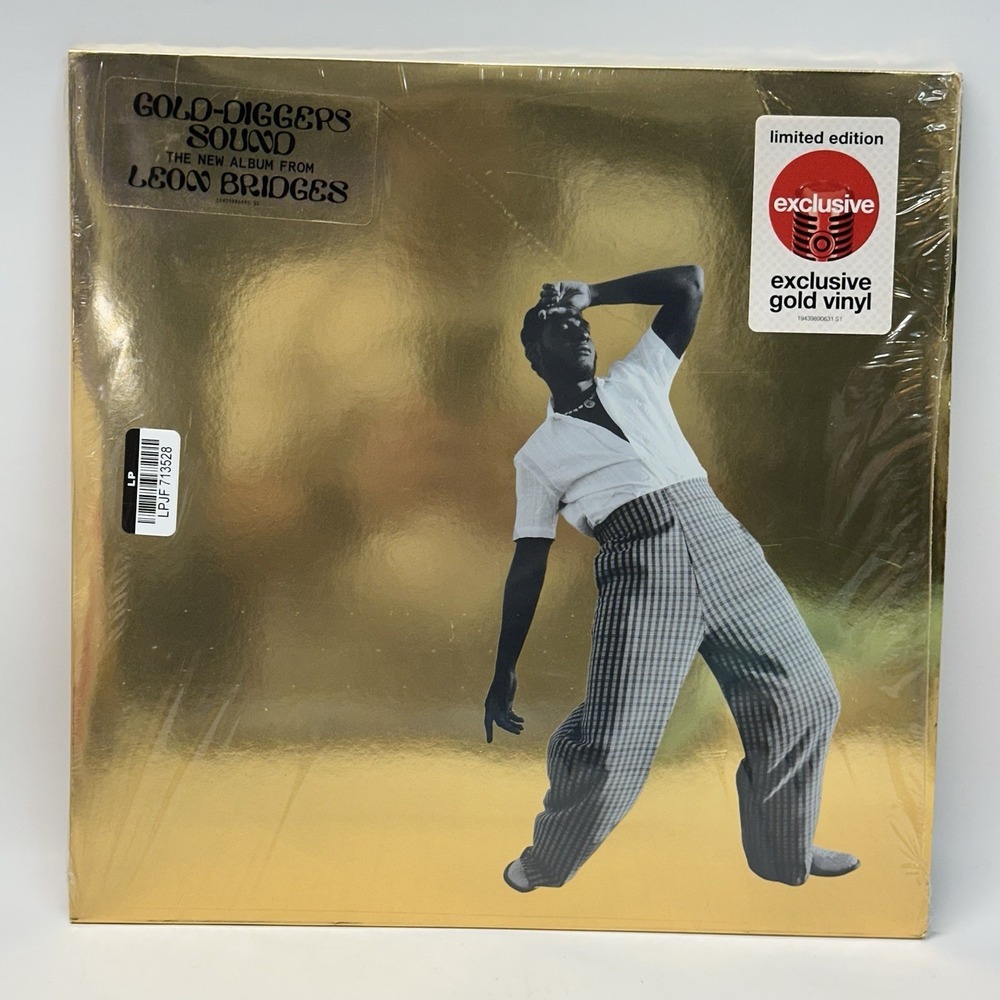 Leon Bridges Gold Diggers Target Exclusive Gold Vinyl Record
